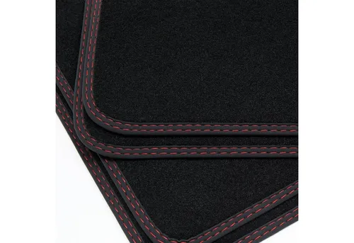 tuning-art Auto-Fußmatten BDN258 für BMW 3 E90 - Hochwertige, passgenaue Automatten für BMW 3 E90 (2005-2012) mit rutschfestem Befestigungssystem und strapazierfähigem Velours für optimalen Schutz und Komfort.