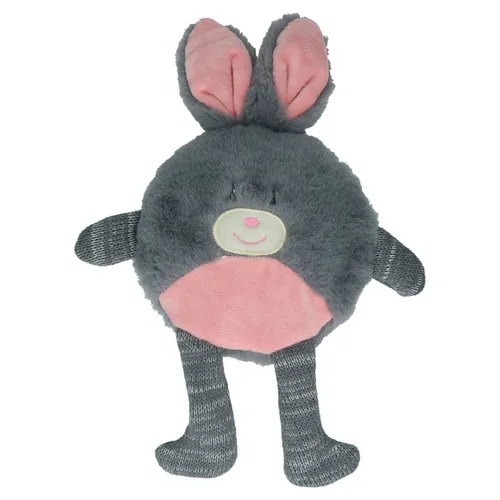 Bunny Puppy Hundespielzeug Hase Flat Rabbit für Welpen, 27x20 cm, Quietscher