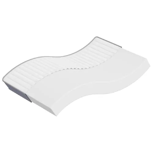 vidaXL Schaumstoffmatratze 120x200 cm - Mittelweich - Kaltschaummatratze mit hohem Liegekomfort und schallabsorbierenden Eigenschaften für ungestörten Schlaf. Langlebig und umkehrbar für eine längere Lebensdauer.