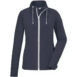 KILLTEC Damen Unterjacke KOS 24 WMN FLX JCKT - Funktionsjacken aus recyceltem Material, ideal als Übergangsjacke oder Midlayer mit Comfort-Stretch für maximalen Tragekomfort.