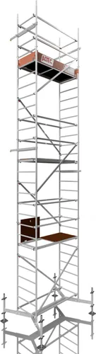 ALTEC Rollfix 800 – Ausziehbares Rollgerüst mit Fußplatten