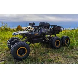 BruKa RC-Auto GEPARD 4x4 Geländewagen mit LED-Scheinwerfern