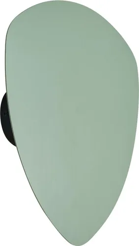 Design Wandleuchte Pulley - 32 cm, 2-Lichter, Grün - Elegante Wandleuchte Pulley in sanftgrün, 32 cm groß. Doppelte Lichtquelle für warmes, indirektes Licht. Ideal für Flur, Schlafzimmer oder Wohnzimmer – ein stilvolles, organisches Highlight.