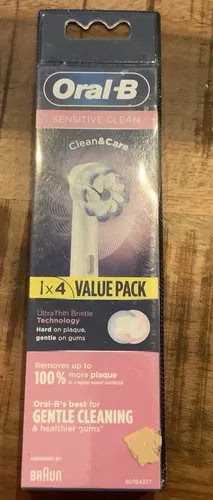 Oral-B Sensitive Clean Aufsteckbürsten XXL Pack - 8 Stück - Ersatzbürsten für Oral-B Sensitive Zahnbürsten, extra sanft zur Zahnoberfläche und ideal für empfindliche Zähne.