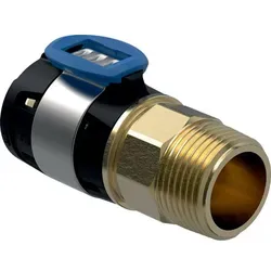 Geberit FlowFit Übergang mit Aussengewinde bleifreie Siliziumbronze 40mm-1 1/2