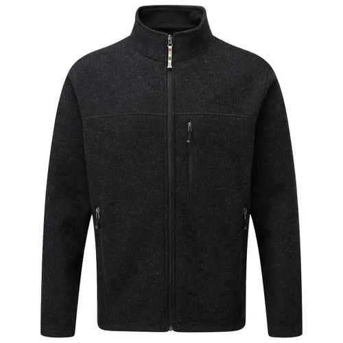 Sherpa Adventure Gear Herren Namgyal Jacke - Schwarz - Jacke mit Reißverschluss-Taschen und Kopfhörer-Port, maschinenwaschbar und atmungsaktiv, ideal für Outdoor-Aktivitäten.