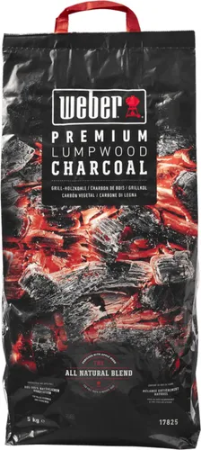 Produktbild Weber Premium Holzkohle 5 kg Schnell brennendesNaturholz für Grills