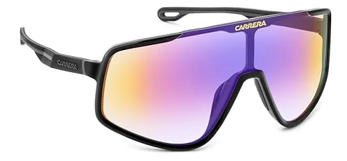 CARRERA Sonnenbrille 4017 807 TE – Stilvolle UV-Schutz Brille - Moderne Unisex Sonnenbrille mit 100% UV-Schutz. Ideal für sonnige Tage, mit schickem Shield-Design und robustem Kunststoffrahmen.