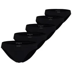Tom Tailor Herren Mini Slip 5er Pack - Schwarz (XL) - Herren-Slips im 5er Pack aus hautfreundlicher Baumwolle, mit Komfortbund für optimalen Tragekomfort. Ideal für den täglichen Gebrauch, waschbar bis 60°.