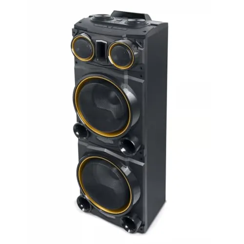 Muse M-1988 DJ Party Lautsprecher - Bluetooth-kompatibel, ideal zum Streamen von Musik von Laptop, Tablet oder Smartphone