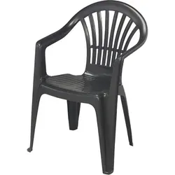 Kunststoff Stapelstuhl Altea Anthrazit