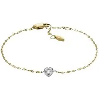 Fossil Sadie Damen-Gliederarmband, Edelstahl Bicolor von Fossil