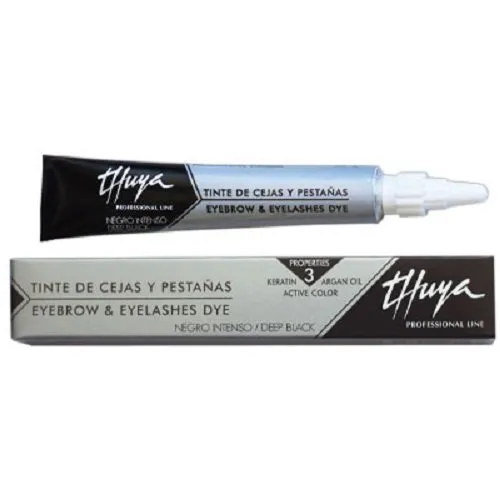 Thuya, Augenbrauen- und Wimpernfärbemittel, Intensivschwarz, 14 ml