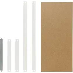 shelfplaza HOME 30x40 cm Fachboden-Set in weiß für HOME Schwerlastregale