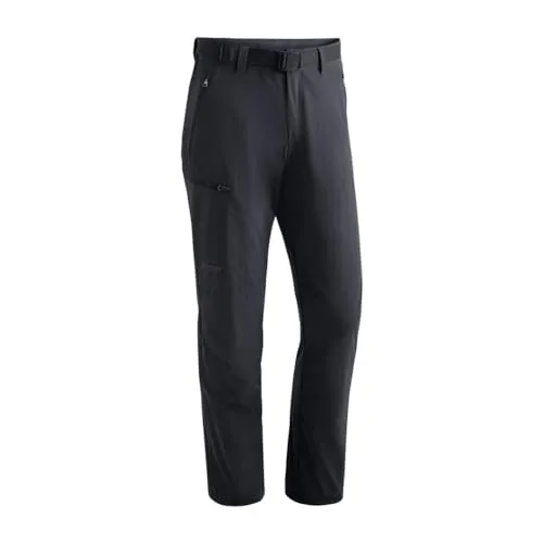 Maier Sports Oberjoch black (M10900) 60 - Herren-Wanderhose - Wanderhosen für Herren, leicht gefüttert und wasserabweisend mit innovativer dryprotec-Technologie für schnelles Trocknen und höchsten Tragekomfort beim Wandern.