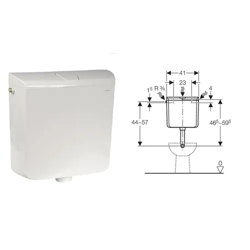 Geberit AP 110 Spülkasten 136.610.11.1