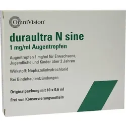 Duraultra N sine Augentropfen 10X0.6 ml