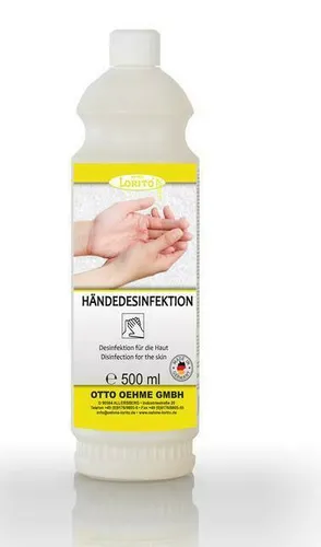 Desinfektionsmittel Hände 1 Liter/1000ml mit Alkohol WHO Rezeptur GP Liter 9,95