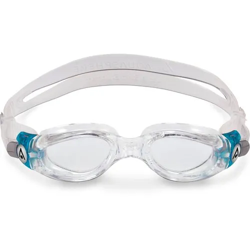 AQUASPHERE Kaiman Compact Schwimmbrille Transparent & Türkis