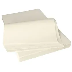 Pergament-Ersatz 1/8 Bogen 37,5 cm x 25 cm in weiß von PAPSTAR