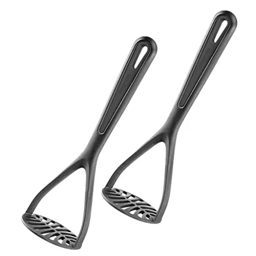 Westmark 2 Kartoffelstampfer, Länge: je 27,5 cm, Gentle, Schwarz, 286322E3