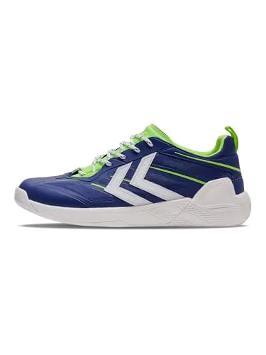 Hummel ALGIZ 2.0 LITE - SPECTRUM BLUE - 8,5 - Hallenschuhe mit recyceltem PET-Mesh und SPEEDCORE-Energierückführungssystem für ultimativen Komfort und Leistung im Sport.