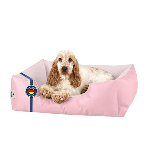 BedDog Hundebett Zara - Ergonomisches Hundekissen für kleine Hunde - Hochwertiges Hundebett aus strapazierfähigem Cordura mit abnehmbarem, waschbarem Bezug. Ideal für drinnen und draußen, bietet es hohen Komfort und Gelenkschonung.