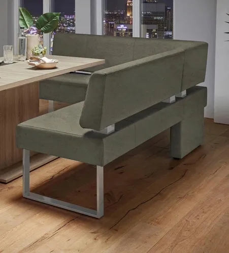 OTTO home Eckbank Rab, in 2 Breiten (180 oder 200 cm), Bezug in verschiedenen Qualitäten