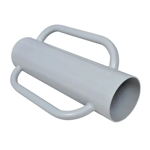 vidaXL Handramme - Pfostenramme für Zaunbau - Robuste Pfostenramme aus Stahl mit 60 cm Länge und 13 kg Gewicht, ideal für das sichere Einrammen von Holzpfählen mit einem Durchmesser von 9 bis 14,5 cm.