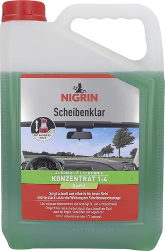 Nigrin Scheibenreiniger Konzentrat 1:4 Apfel 3 L von NIGRIN