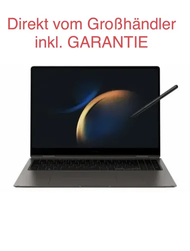 SAMSUNG Galaxy Book3 Pro 14 Zoll - Notebook mit Intel Core i7 und 512GB SSD - Laptops mit 14 Zoll Display, ideal für Grafikdesign und kreative Arbeiten. Ausgestattet mit Wi-Fi 6E, Bluetooth und einer beeindruckenden Auflösung von 2880 x 1800.