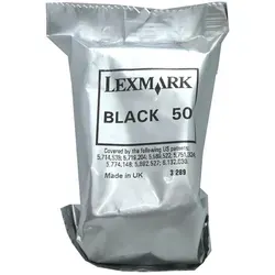 Produktbild Original Lexmark Tintendruckkopfpatrone 50 schwarz für Z 22 705 Blister