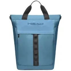 HEAD Rucksack Point Tote/Backpack Petrol - Vielseitiger Rucksack mit 19 Liter Volumen, Laptopfach und gepolsterten Gurten; ideal für Freizeit und Alltag, aus strapazierfähigem Polyester gefertigt.