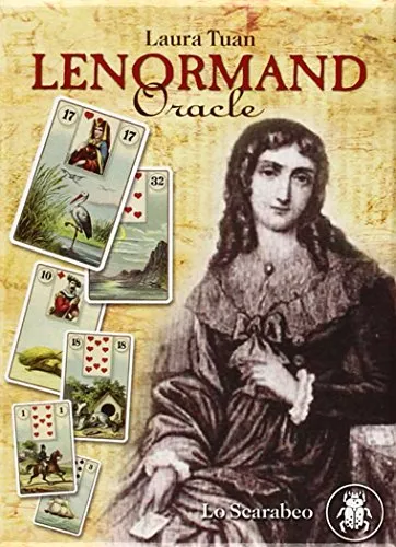 Lenormand Oracle by Lo Scarabeo - Bücher, 192-seitiges Set mit Karten für intuitive Wahrsagung, ideal für Einsteiger und erfahrene Leser
