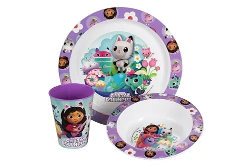 Gabby's Dollhouse 3tlg PP Frühstücksset