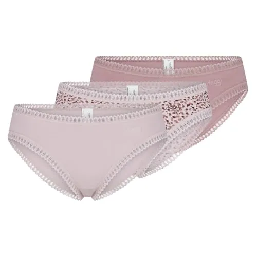 sloggi Damen GO Crush Mini C3P - Bequeme Funktionsunterwäsche in XXL - Funktionsunterwäsche für Damen, bietet hohen Tragekomfort und ist in mehreren Farben erhältlich.
