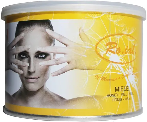Enthaarungswachs Honig ROIAL Topf 400 ML Für Wachs Haarentfernung Unisex