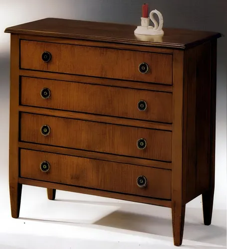 Xlmoebel Schubkastenkommode Hochschrank aus Holz mit eleganten Schubladen und modernem Design (1 St., Schubkastenkommode), Hergestellt in Europa