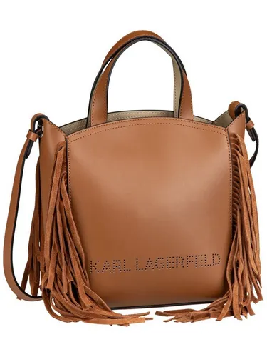 Karl Lagerfeld K/Circle Small Handtasche - Damen - braun B1W30264-1UR - Elegante Karl Lagerfeld K/Circle Small Handtasche aus hochwertigem Rindsleder, ideal für stilbewusste Damen. Perfekt für jeden Anlass und mit edlem Design.