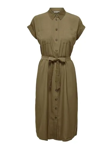 ONLY Damen Onlhannover S/S Shirt Dress Noos WVN, Cub, 36