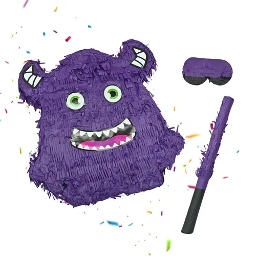 Pinata Monster Pinata Partypinata Schlagpinata Tier Pinata Geburtstagspinata Set