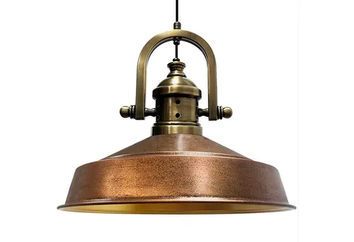 Bamyum Pendelleuchte Asletl in braun von Bamyum