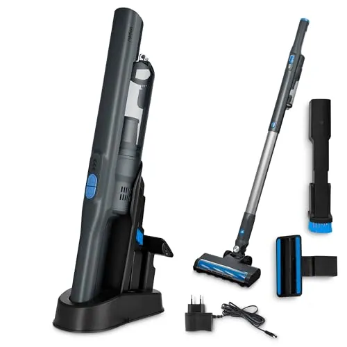 MEDION 2in1 Handstaubsauger MD11515 - Handstaubsauger mit 20 kPA Saugleistung, HEPA-13 Filter für Allergiker, kabellos und leicht für flexible Reinigung im ganzen Zuhause.