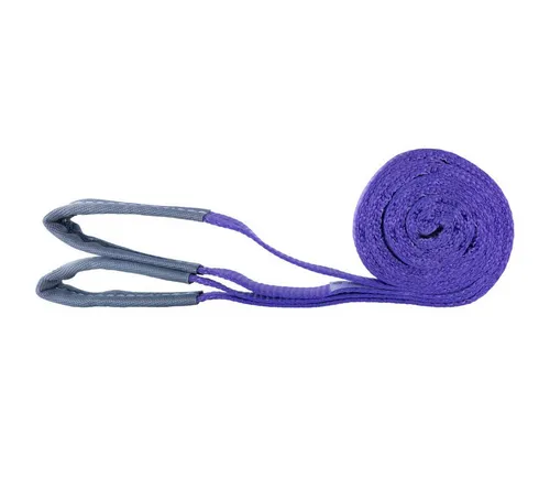 MCS CARGO SECURITY Zurrgurt Hebeschlinge, 1000kg, 2m, Hebegurt, Krangurt, lila (1-St)