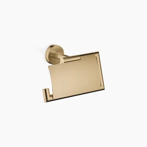 Dornbracht Papierrollenhalter Dark Brass mit Deckel von Dornbracht