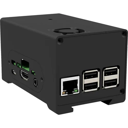 Produktbild Joy-it Aluminiumgehäuse für Raspberry Pi mit Batteriefach