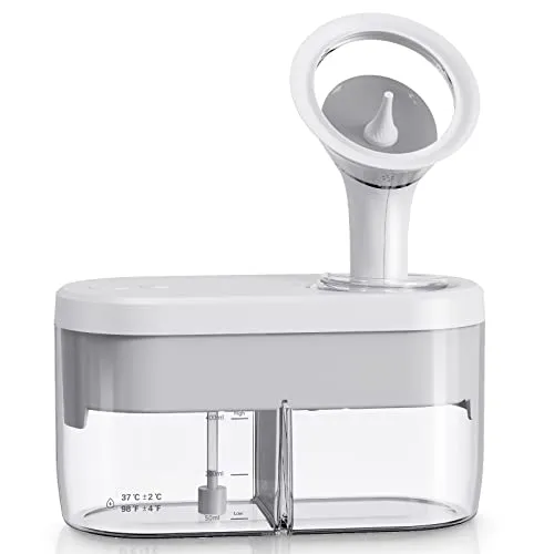 KAUGIC Elektrische Ohrenschmalz Entferner - Ohrreiniger für Babys mit innovativer Doppeltankkonstruktion für mühelose Ohrreinigung, 4 Reinigungsmodi und wiederaufladbarem Akku für effiziente Ohrenpflege zu Hause.