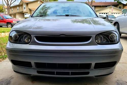 Metallgrill Wabengrill Kühlergrill Front Sport Grill ohne Emblem für VW Golf 4