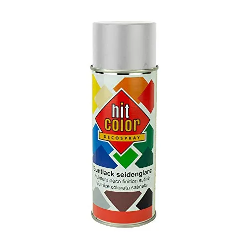 Kwasny Hit Color Lackspray Lack Spray Spraylack Weissaluminium Hochglanz Ral 9006 400 ml