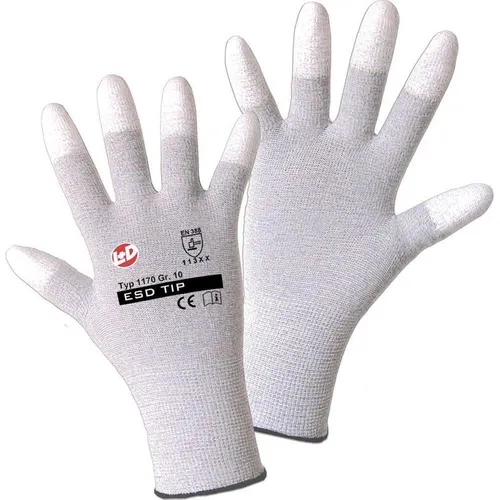 L+D worky ESD TIP 1170-7 Nylon Arbeitshandschuh Größe (Handschuhe): 7, S EN 388:2016 CAT II 1 Paar